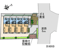 レオパレス中山ヒュッテ 区画図