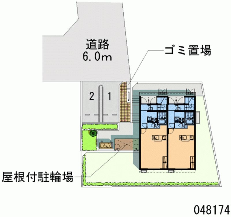 レオネクスト松和花壇 月極駐車場