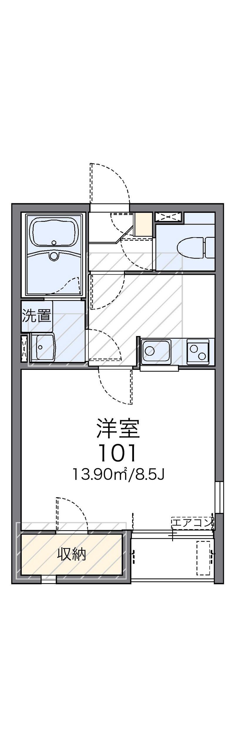 LEONEXT Plum West Floor plan