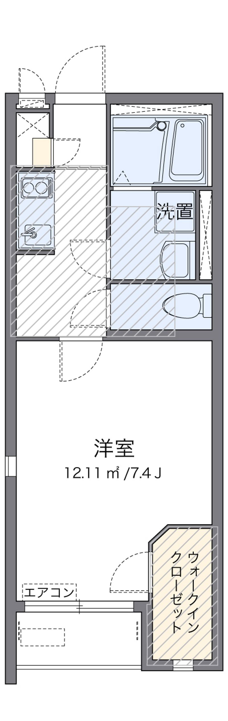 ミランダシュライン宮内 間取り