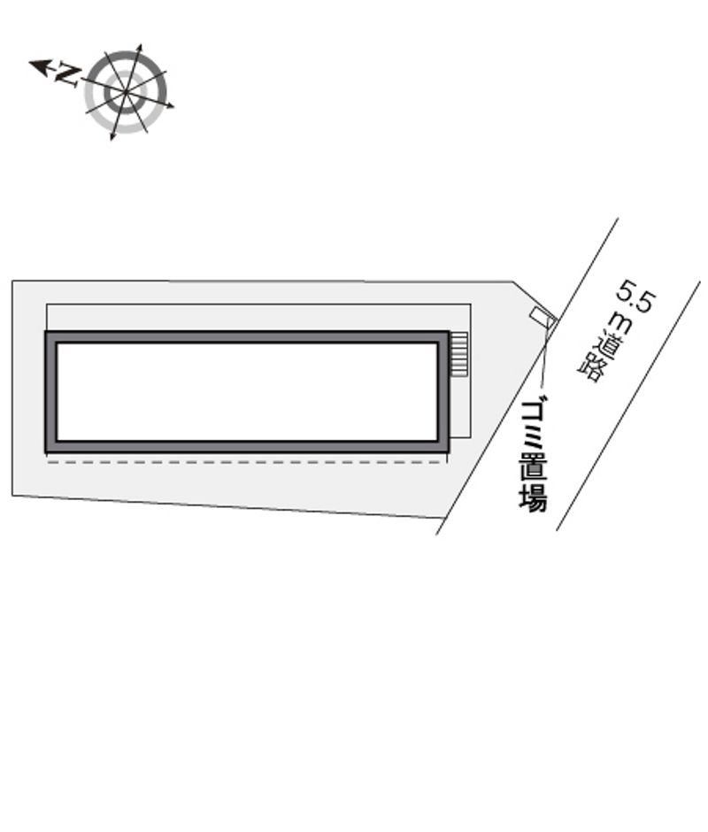 レオパレスペガサスⅡ 配置図
