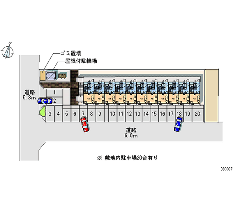 30007 bãi đậu xe hàng tháng