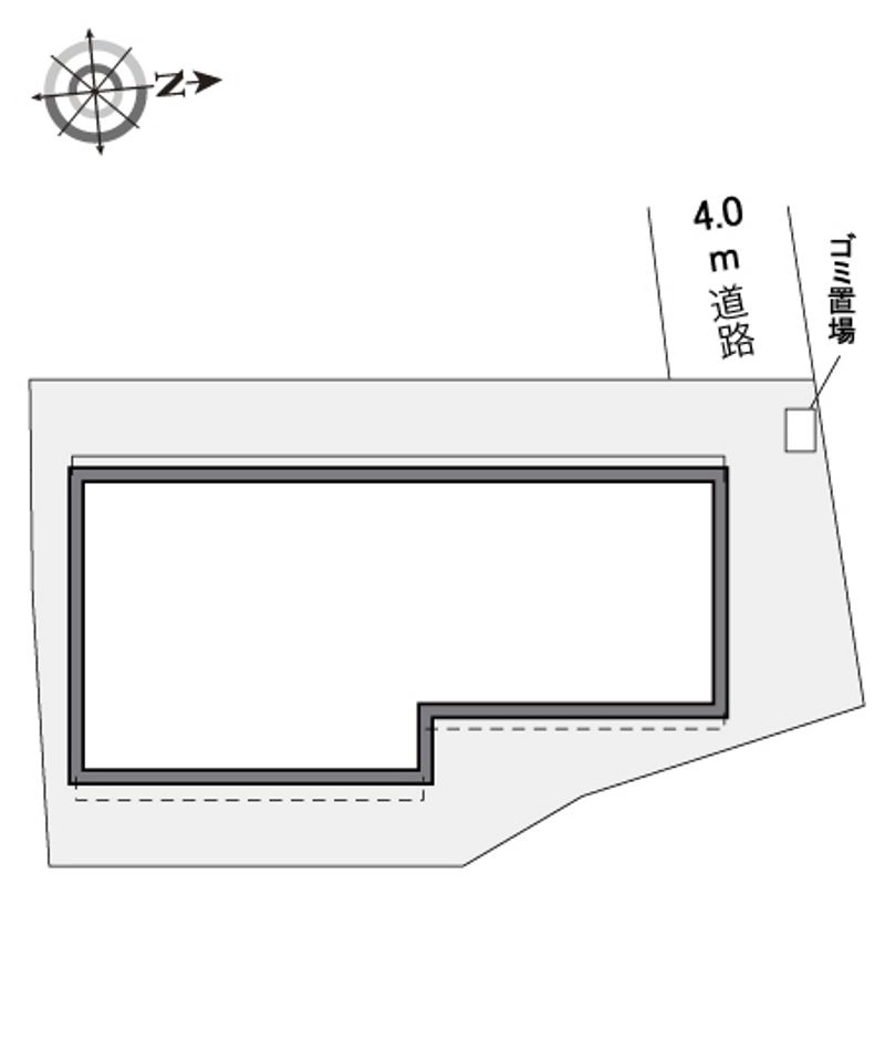 レオパレスフルール 配置図