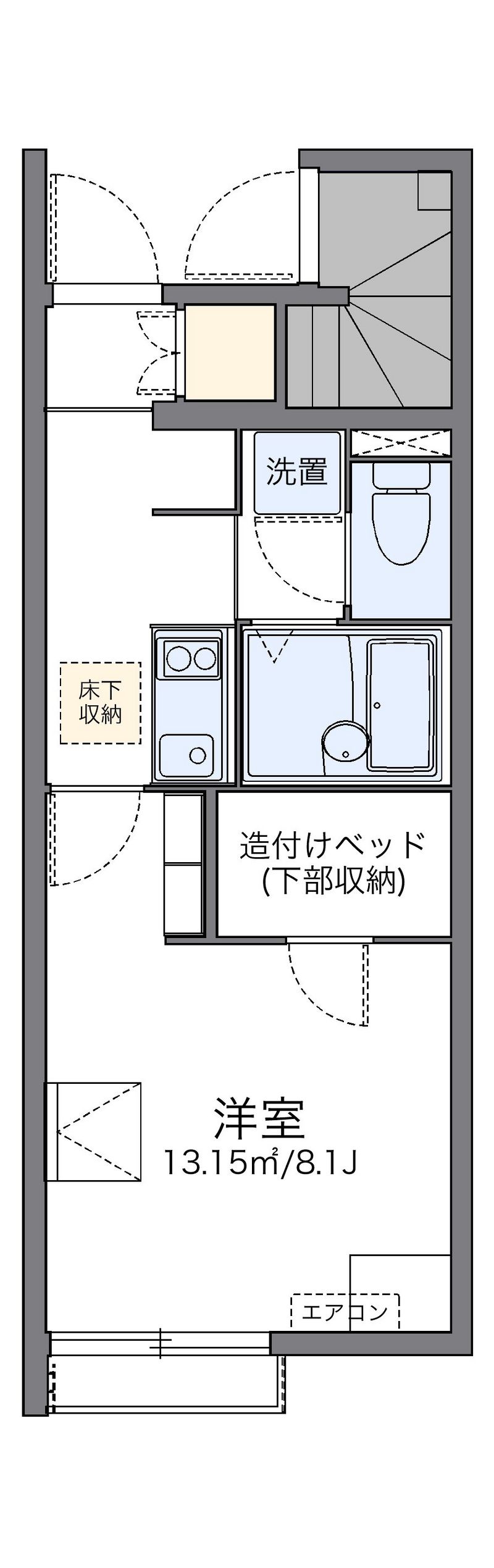 レオネクストからたち 間取図