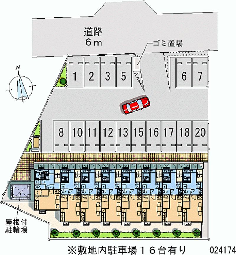 レオパレスアネックス　アイ 月極駐車場