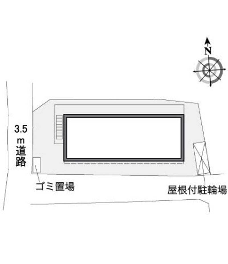 レオパレス華れん 駐車場