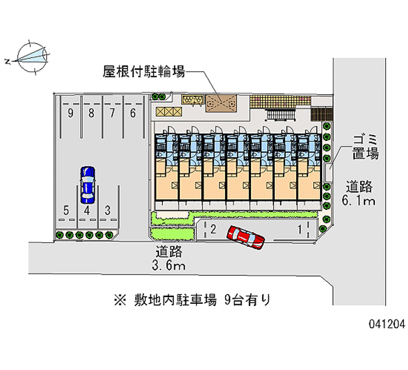 41204 Monthly parking lot