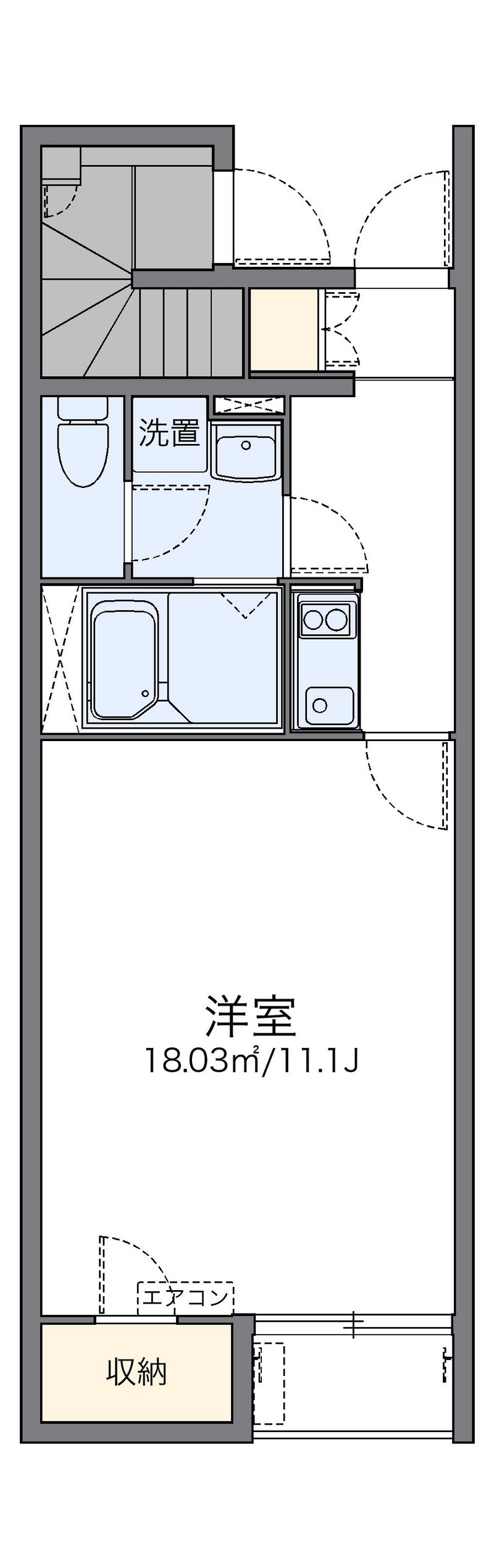 レオネクストメゾン　藤原台 間取図