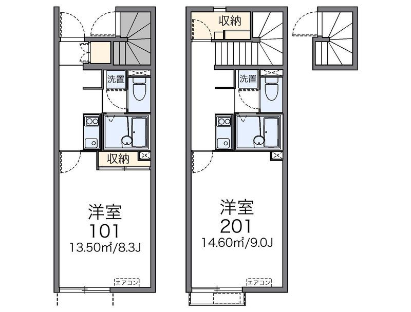 レオネクストアルブル 間取図