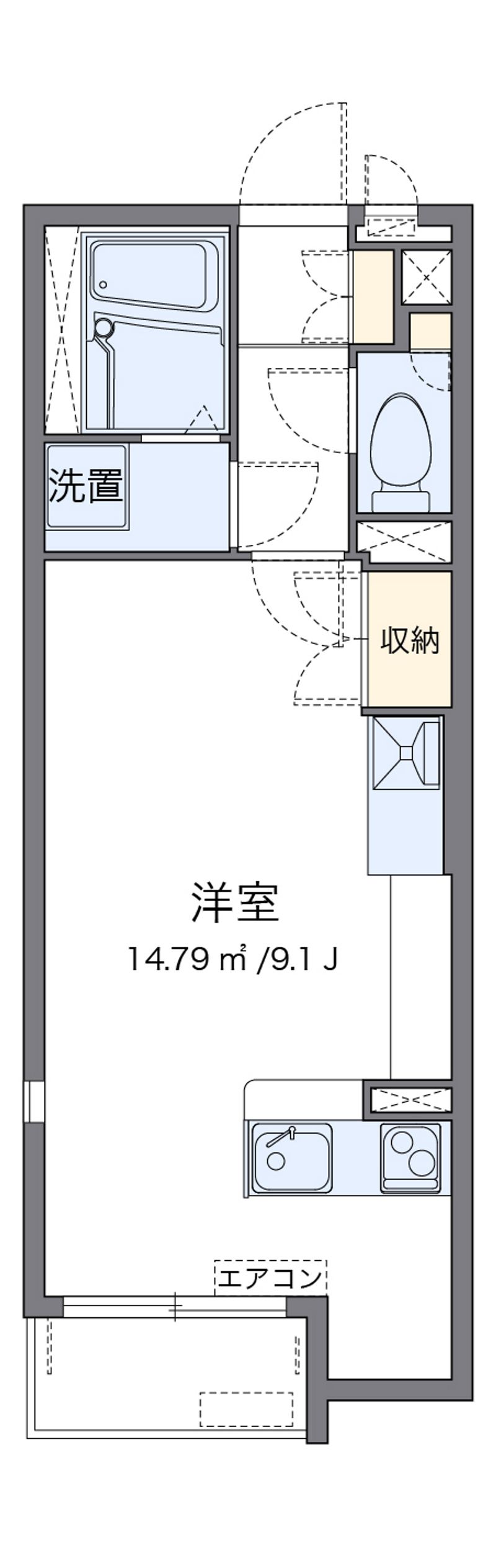 ミランダ光彩ＷＥＳＴ 間取図