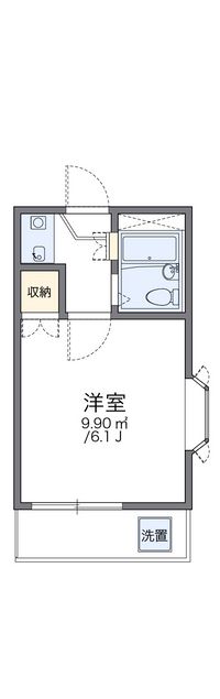 レオパレス芝町 間取図