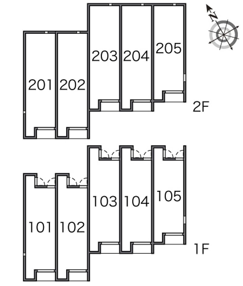 レオネクストブエノ　エスパシオ 間取配置図