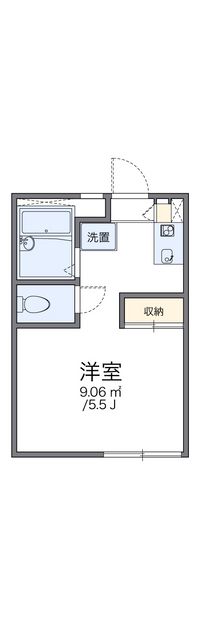 レオパレスグローリー 間取り図