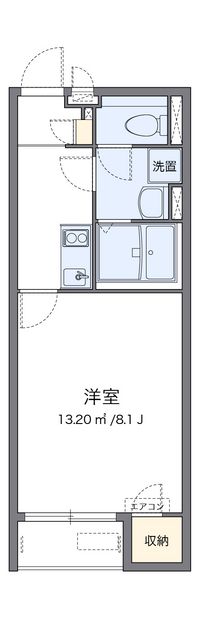 クレイノオークタウンⅣ 間取り図