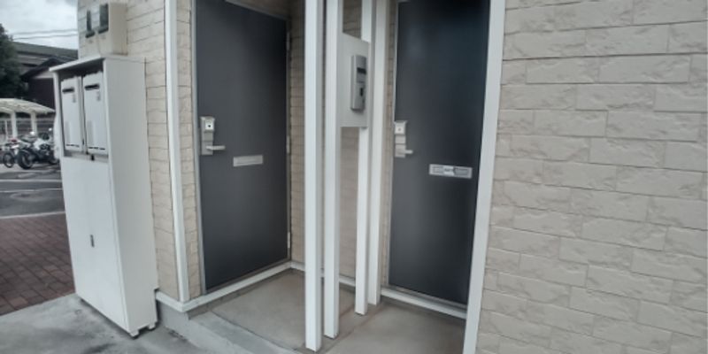 レオパレス南若園Ａ 玄関