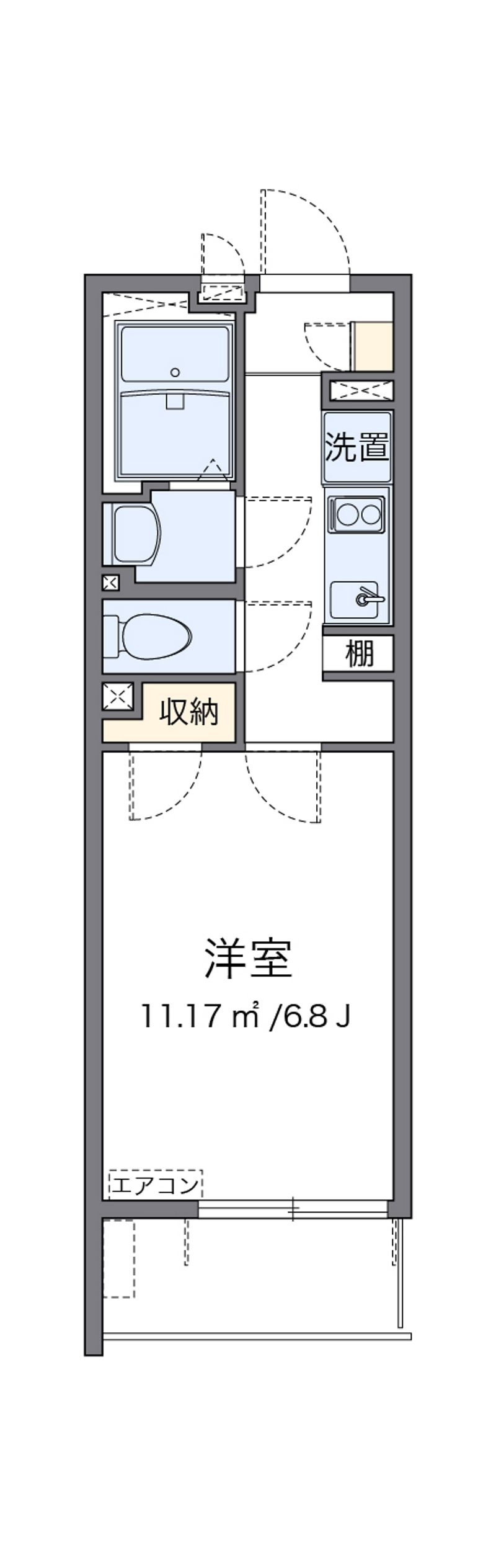 クレイノミオラヴィラ 間取図