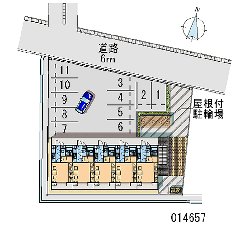 14657月租停車場