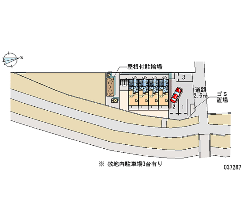 37287月租停車場