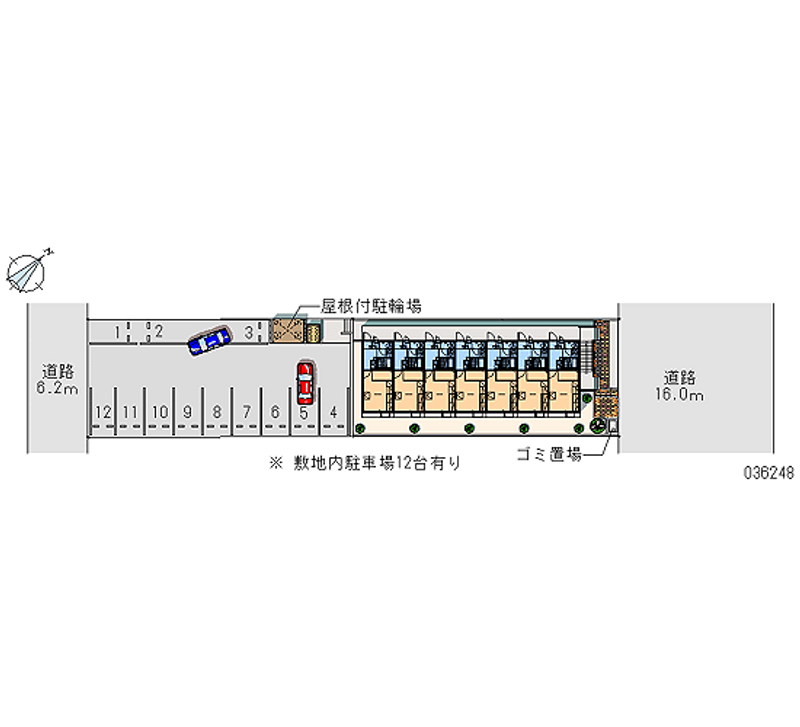 レオパレスＬｕｍｉｎｅ 月極駐車場