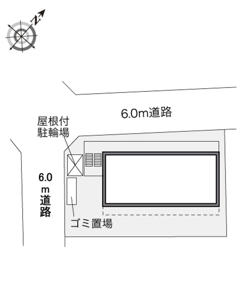 レオパレスフィガロ 配置図