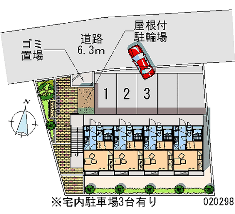 20298 bãi đậu xe hàng tháng