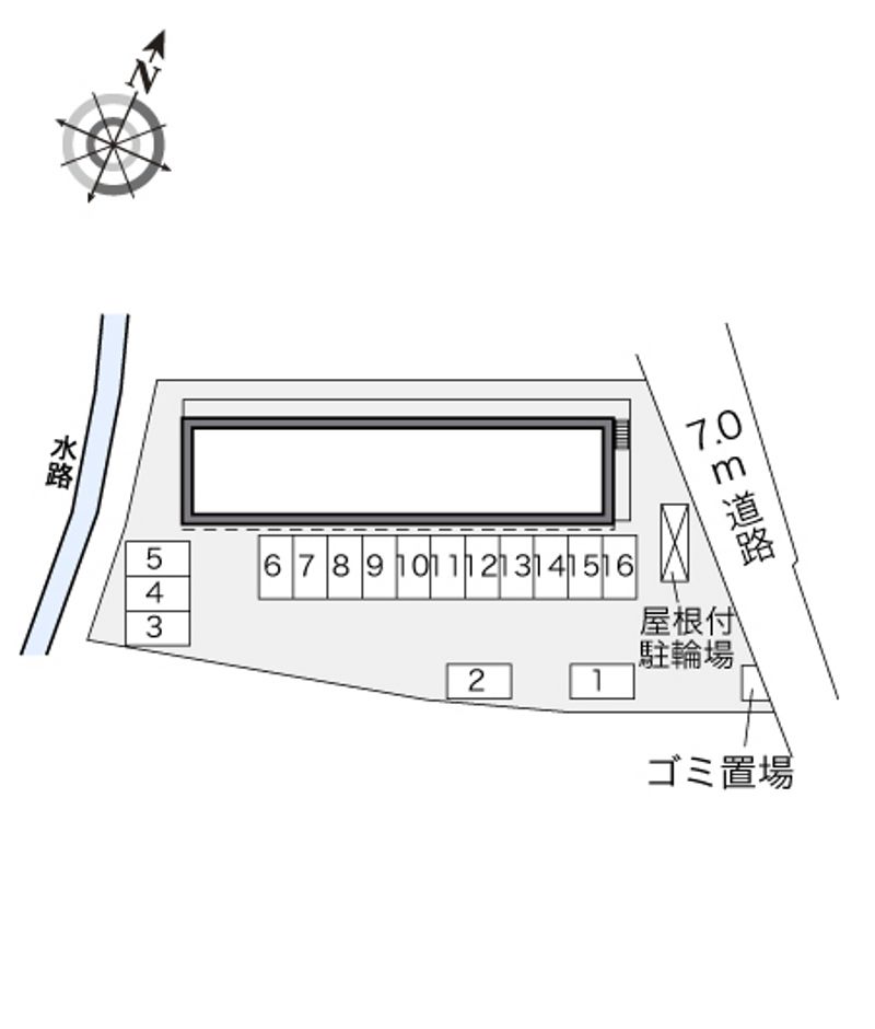 レオパレスＴｏｍｏ 配置図