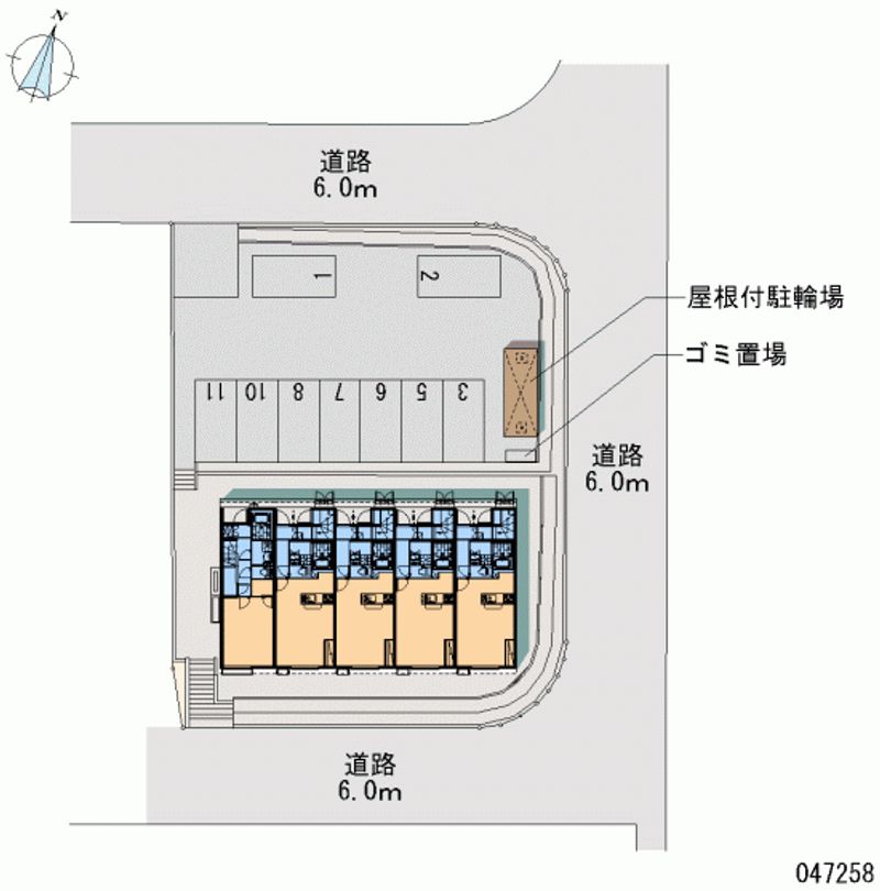 レオネクストＳＥＩＺＡＮⅢ 区画図