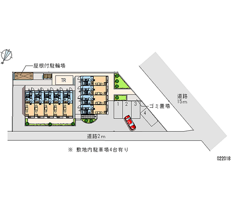 レオパレスもみじ 共用部分