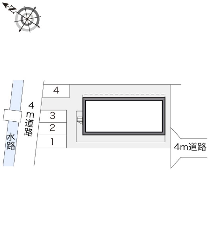 レオパレスノール 配置図