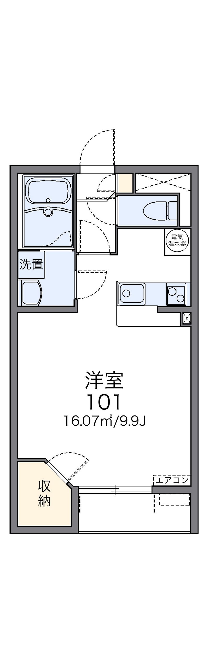 レオネクストウイング　片山 間取図