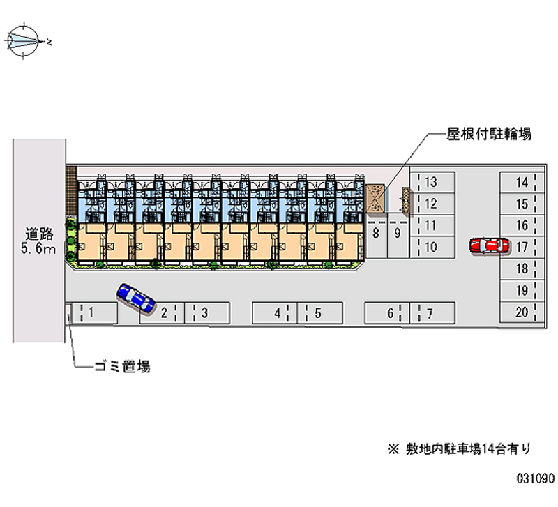 31090 bãi đậu xe hàng tháng