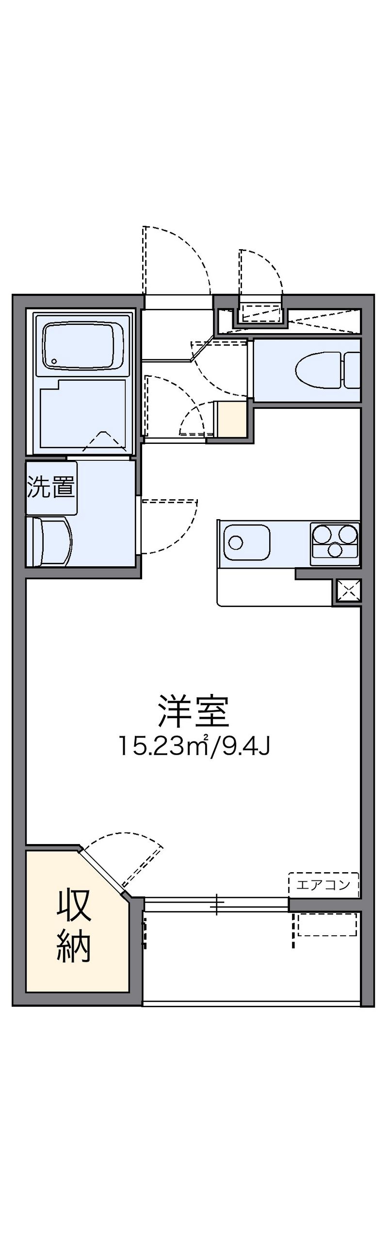 レオネクスト高島 間取図