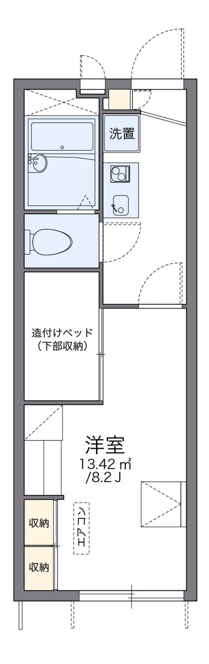 leopalace Terajima A Floor plan