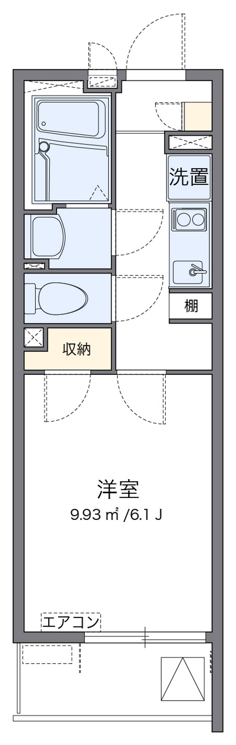 クレイノイースト大曽根 間取図