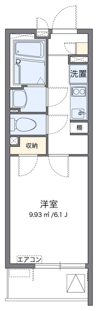 クレイノイースト大曽根 間取り図