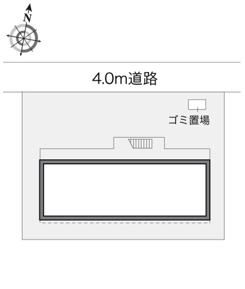 レオパレスオークツリー 配置図