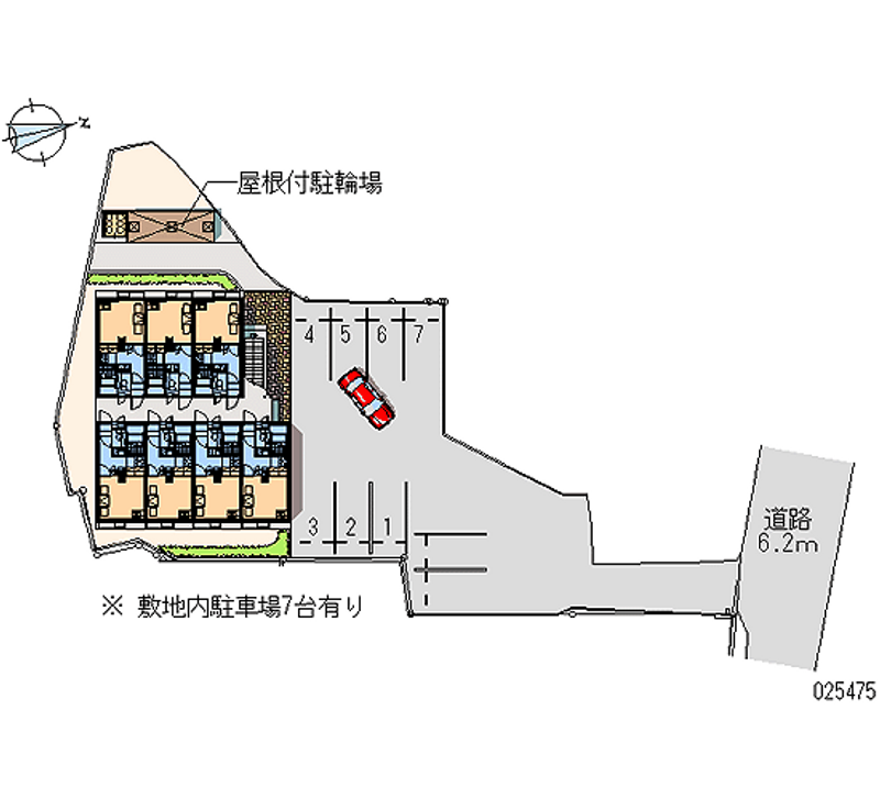 25475月租停車場