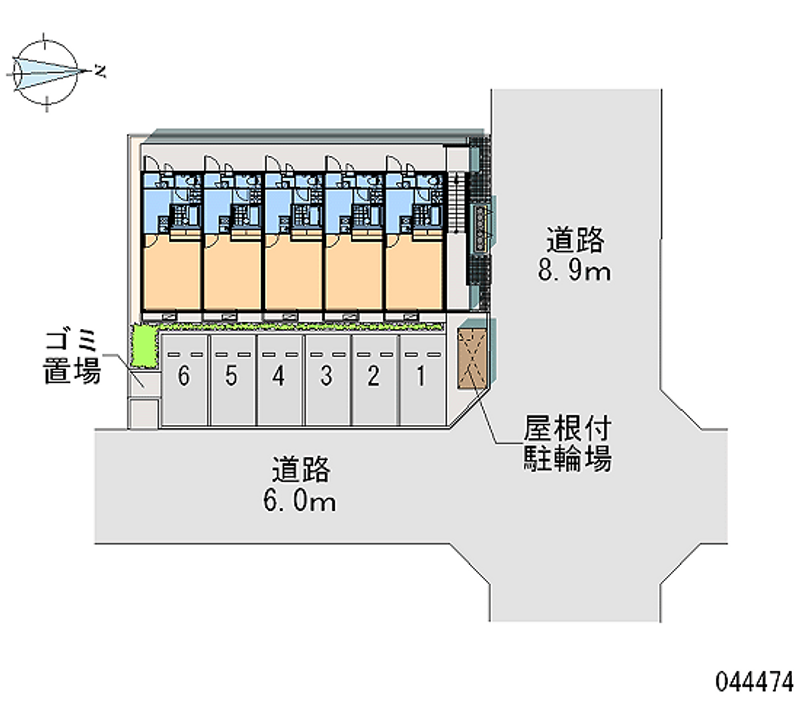 44474 bãi đậu xe hàng tháng