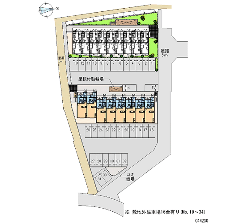 レオネクストＭＡＳＨＩＫＩⅡ 月極駐車場