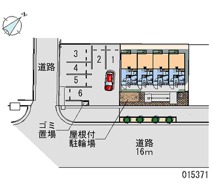 15371 bãi đậu xe hàng tháng