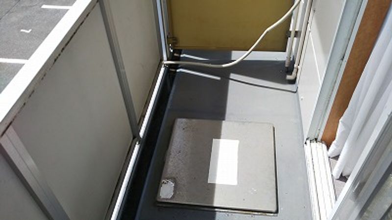 レオパレス糸田橋東 バルコニー