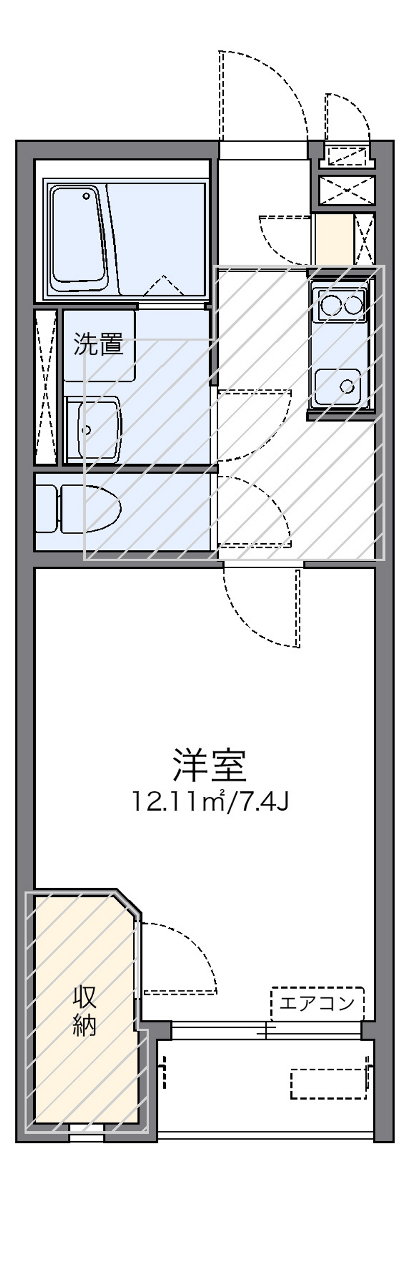 レオネクスト中根ハウスＭ３ 間取り
