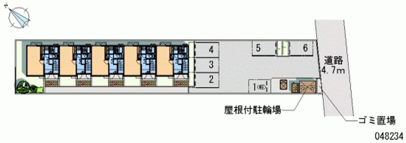 レオネクスト上塩田 月極駐車場