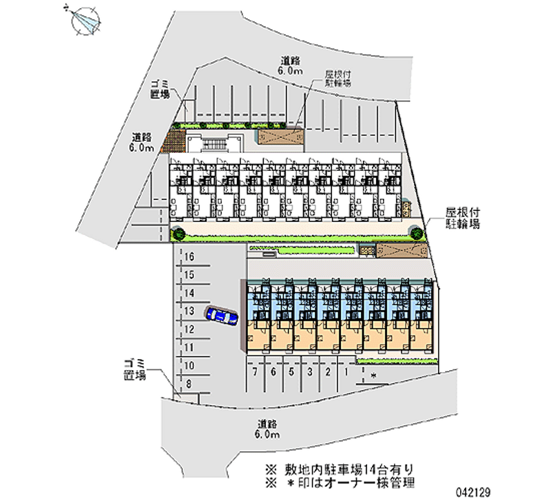 42129 Monthly parking lot