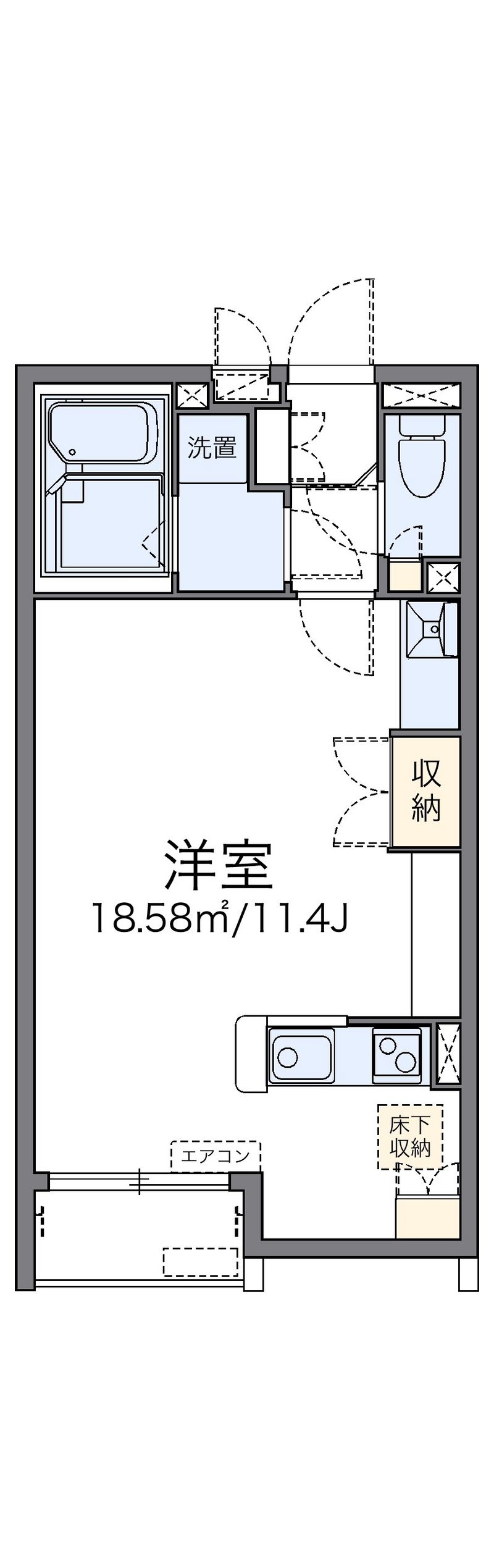 レオネクストソシアル 間取図
