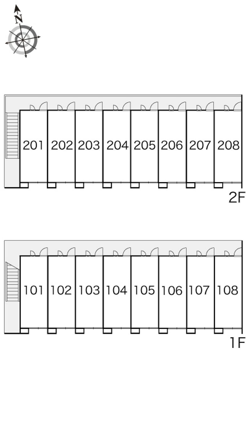 レオパレスエターナル 間取配置図