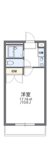 レオパレス花立 間取り図