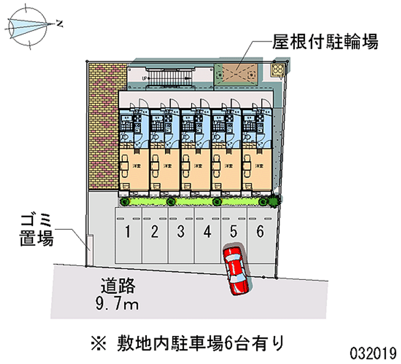 32019 Monthly parking lot