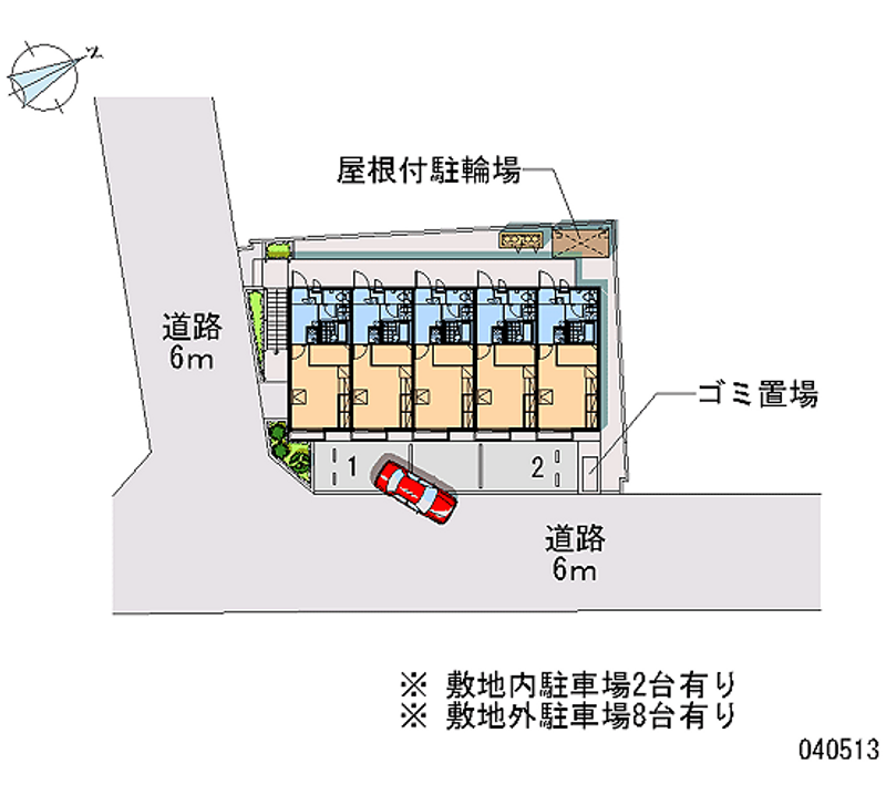 40513 Monthly parking lot