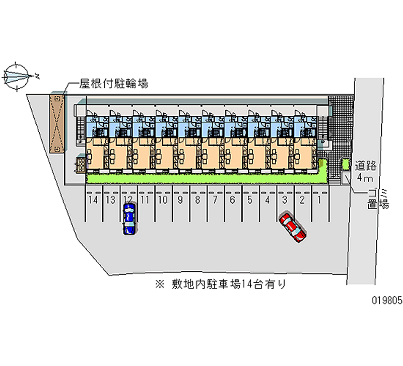 レオパレスＳＡＷＡＨ 月極駐車場